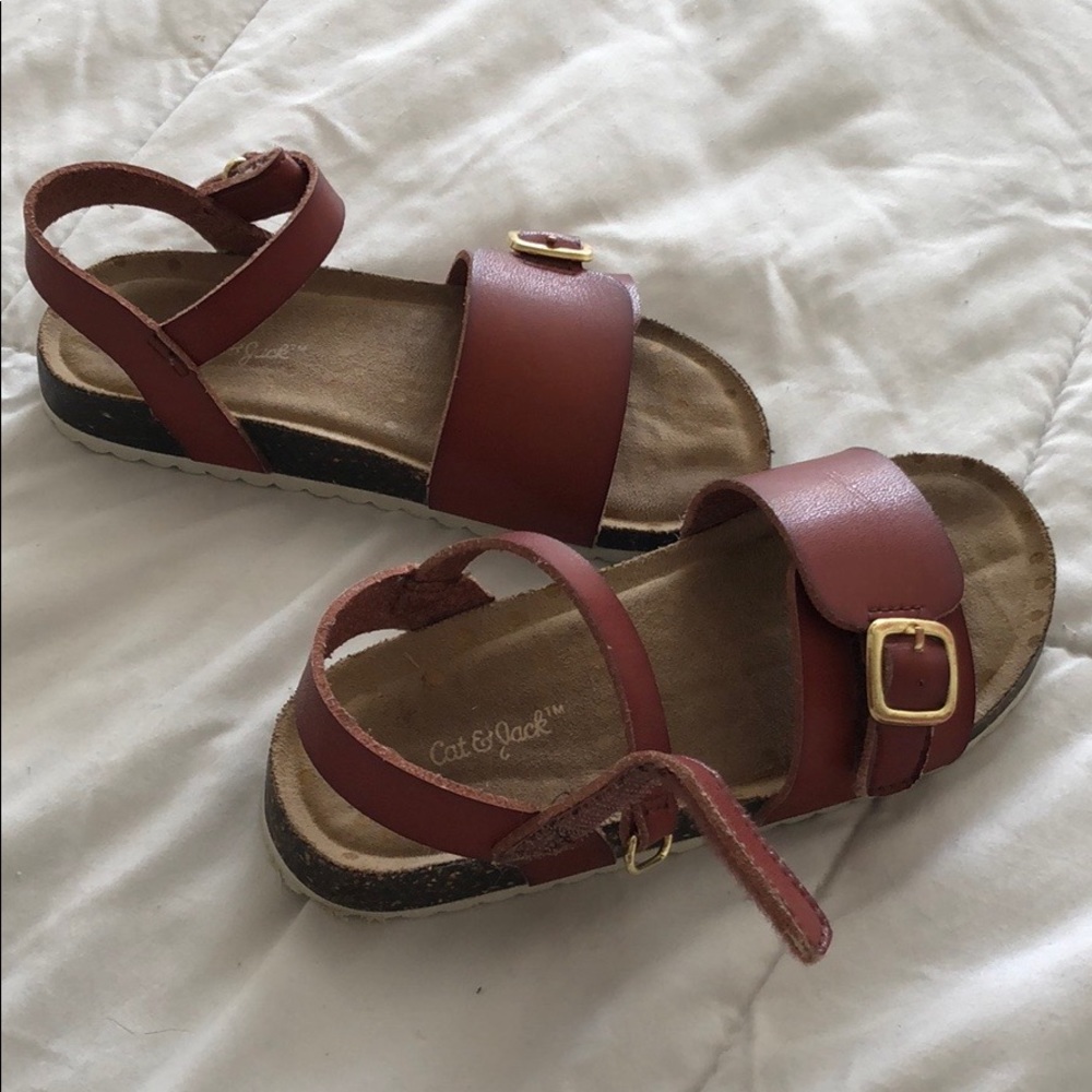 Cat & jack leather sandals